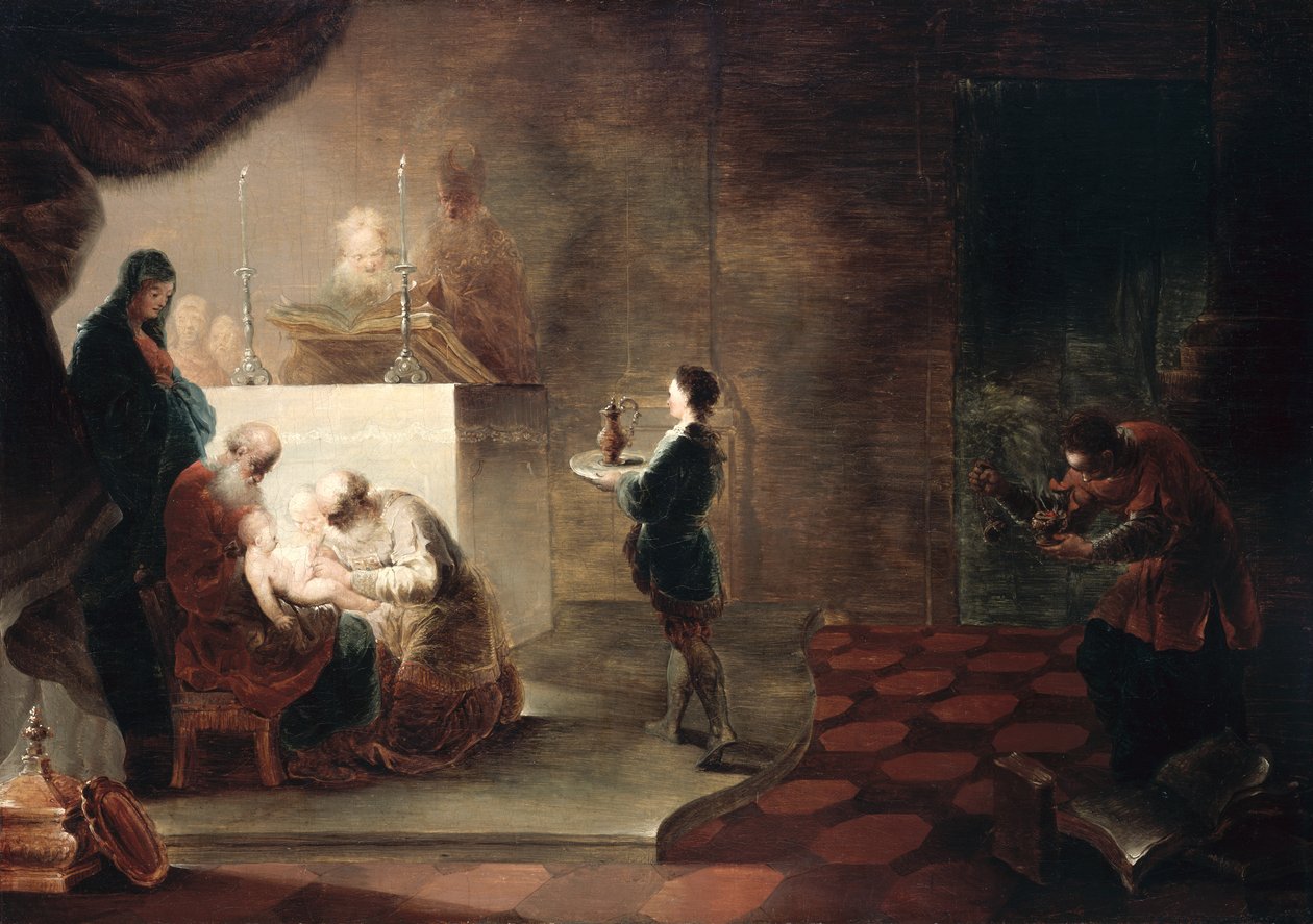 The Circumcision of Christ, after 1751  av Januarius Zick