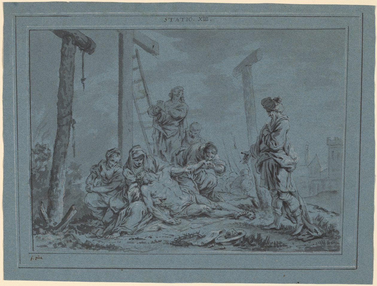 Klagosången (STATION XIII) av Januarius Zick