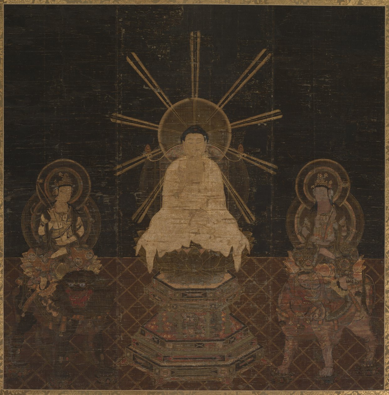 Shakyamuni-triaden av Japan, Kamakura period