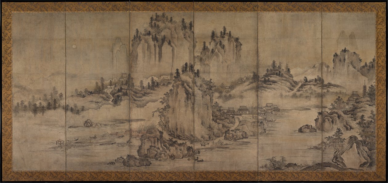 Landskap av Japan, Muromachi period