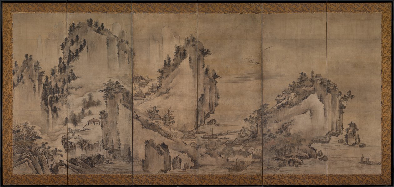 Landskap av Japan, Muromachi period