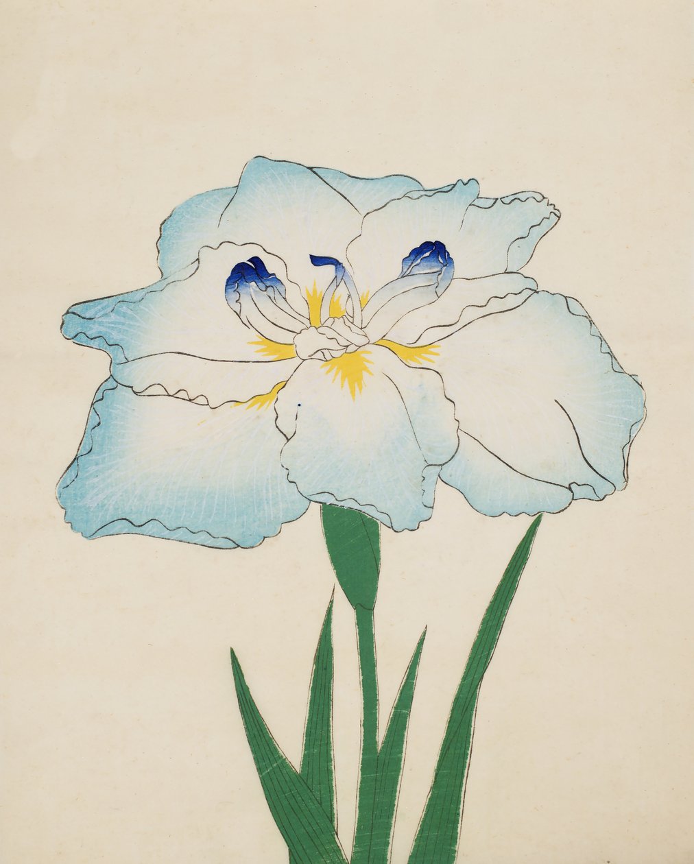 Issui-No-Gin, nr 34, 1890 (trätryck i färg) av Japanese School