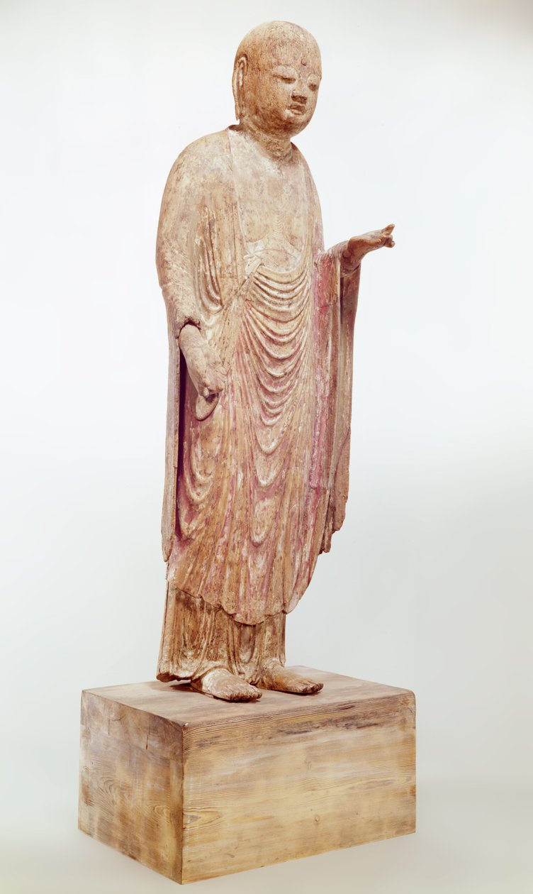 Jizo, Heian period (trä) (se även 2664) av Japanese School