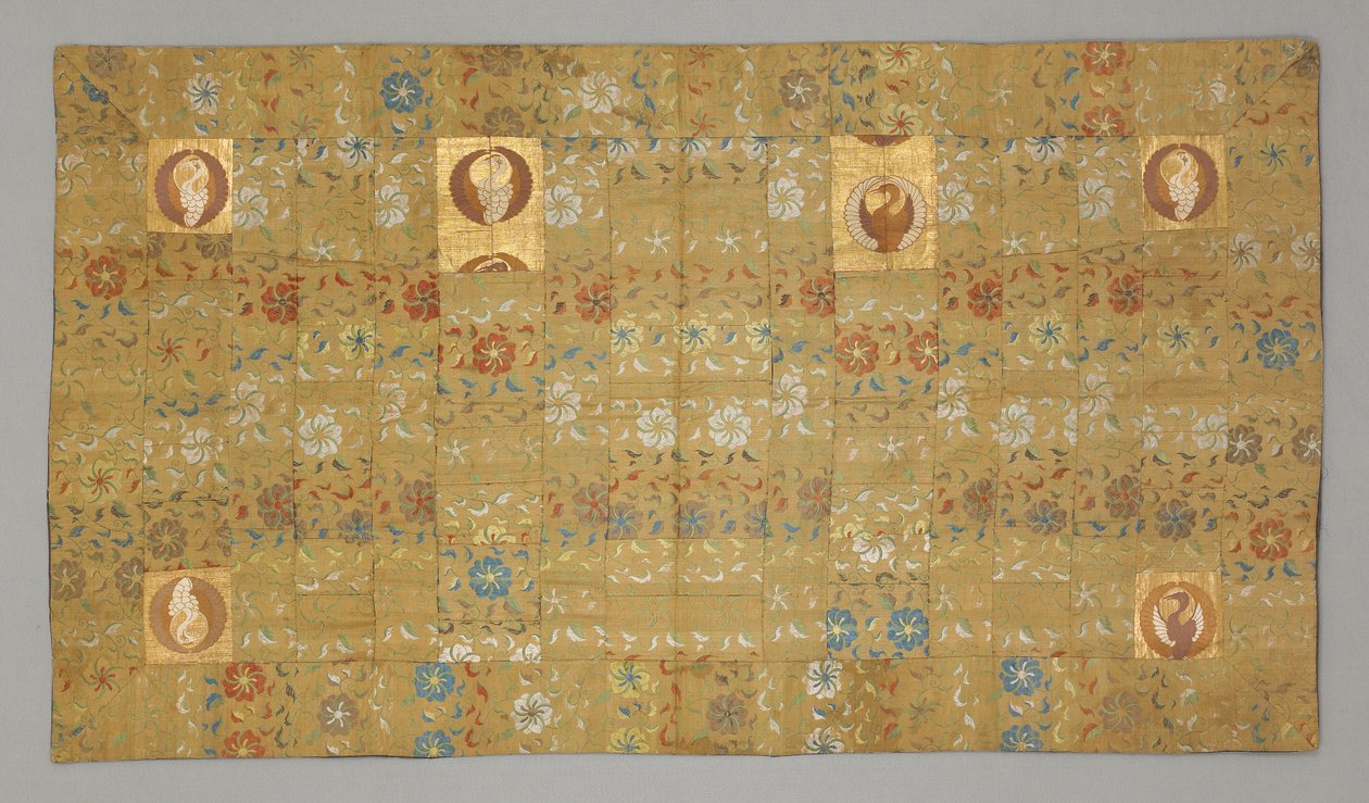 Kesa, ca 1688-1703 (Sidentyg: lappat och sytt) av Japanese School