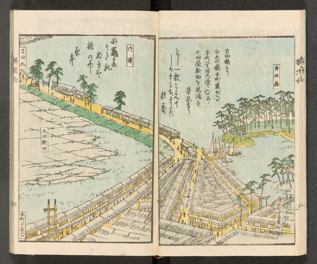 Kartor 198.b.21, f.6r, Views of Yokohama av Japanese School