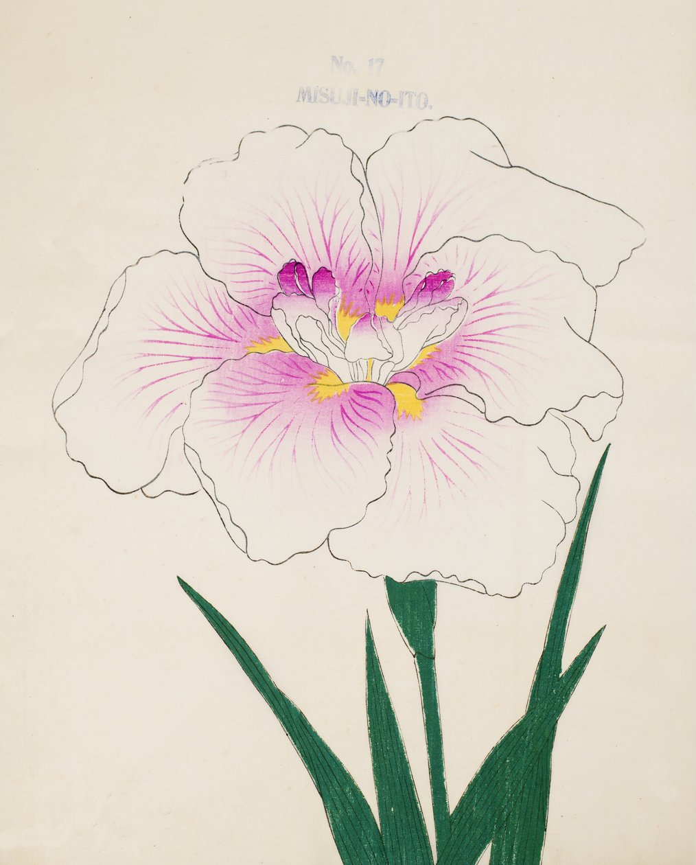 Fröken Gino. -Tråd, av. 17, 1898 av Japanese School