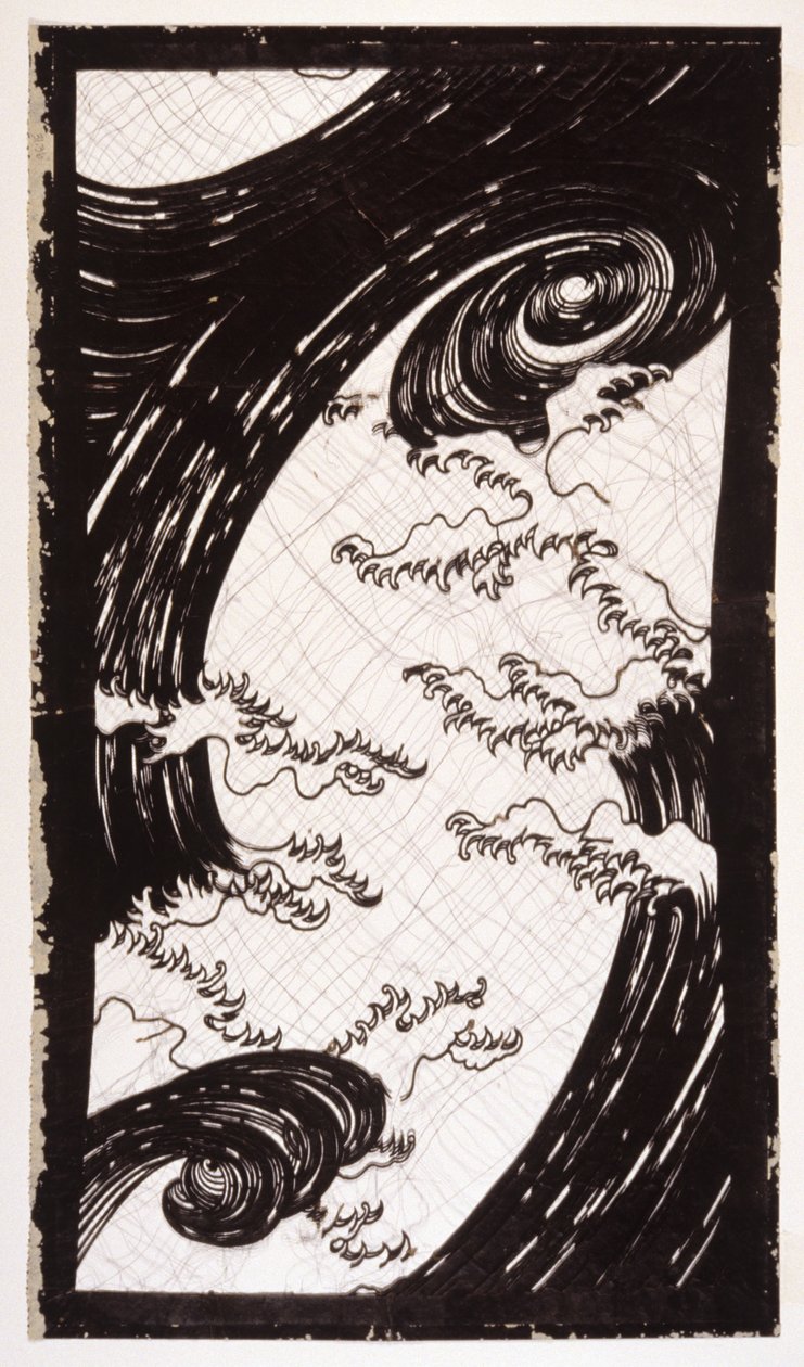 Stencil (papper) av Japanese School