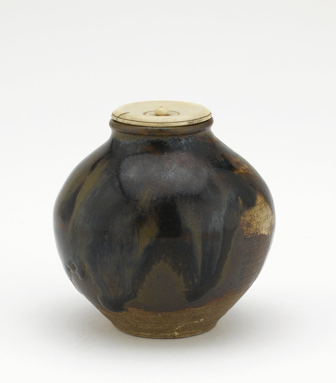 Tecaddie, bunrin-form, Edo-period (keramik) av Japanese School