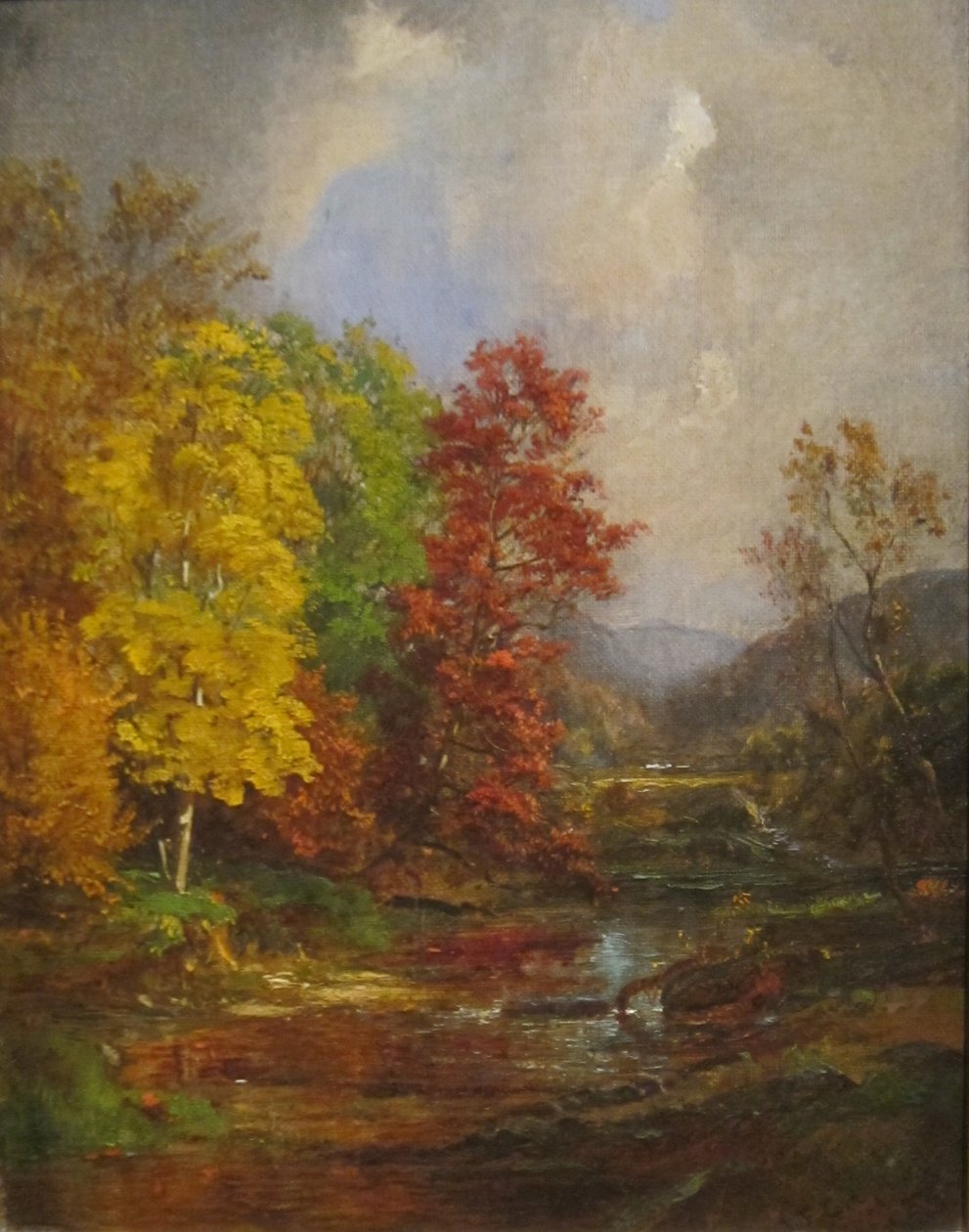 Höstlandskap av Jasper Francis Cropsey