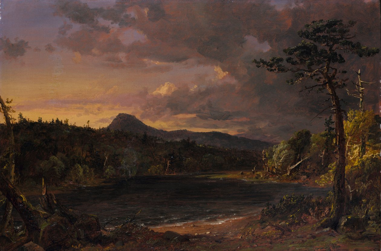 Catskill Creek, 1850. av Jasper Francis Cropsey