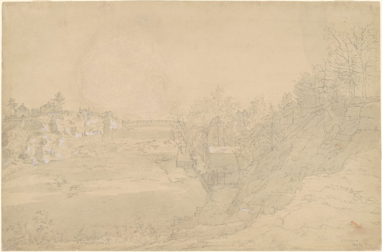 James McCulloughs Leadmill av Jasper Francis Cropsey