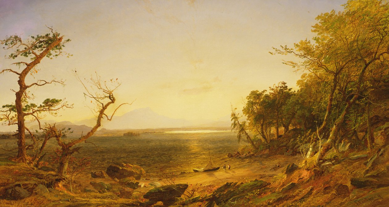 Lake George av Jasper Francis Cropsey