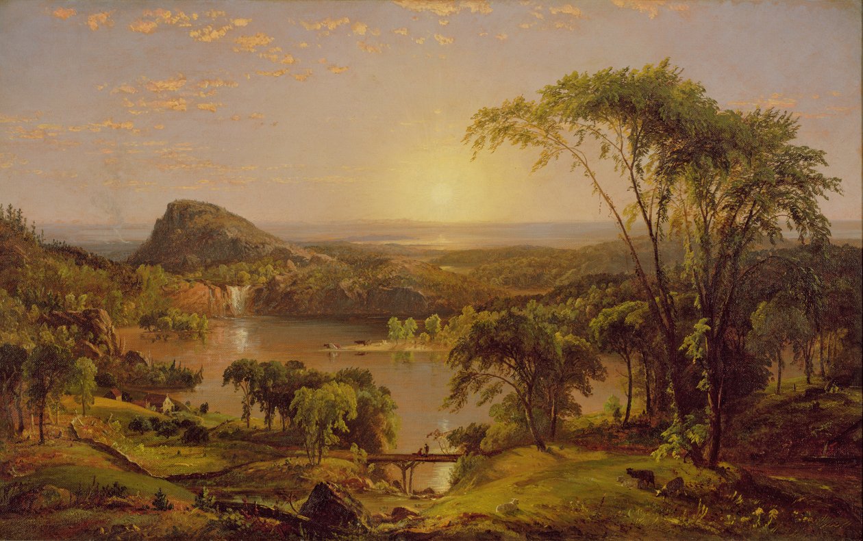 Sommar, Ontariosjön av Jasper Francis Cropsey
