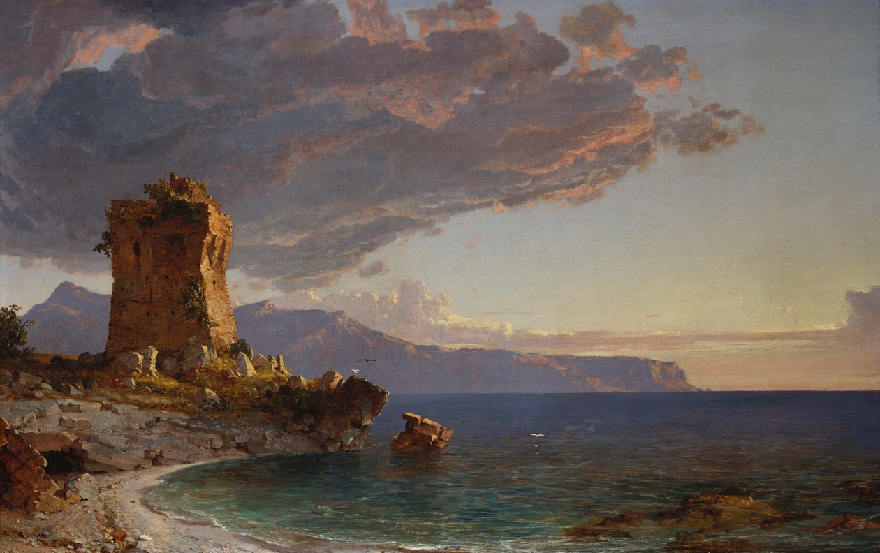 Isle of Capri, 1893 av Jasper Francis Cropsey