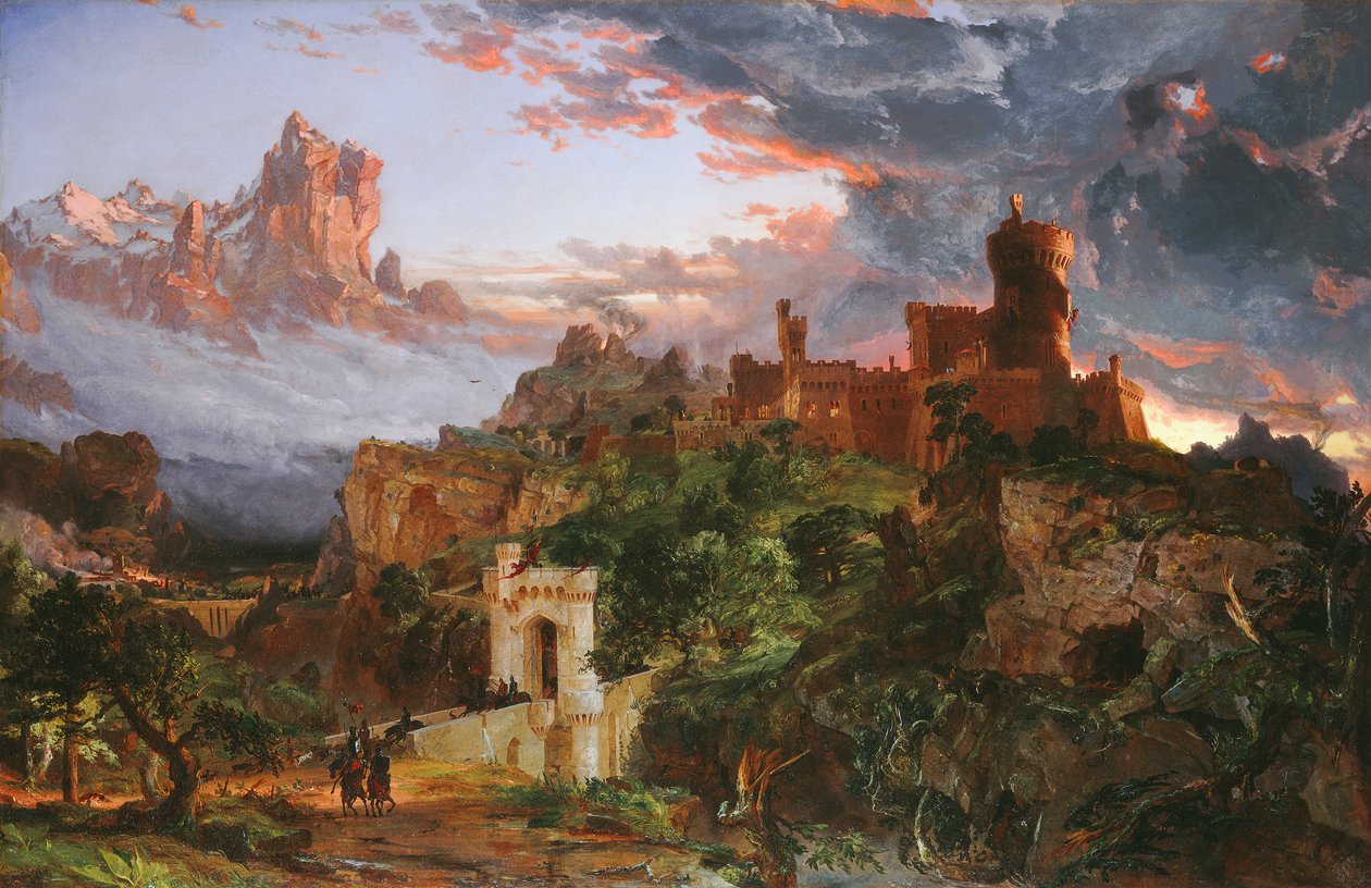 Krigets ande, 1851 av Jasper Francis Cropsey