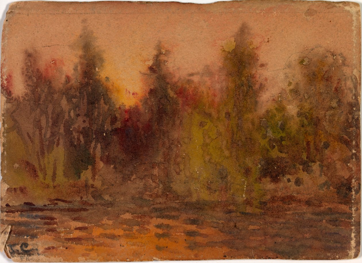 Utan titel av Jasper Francis Cropsey