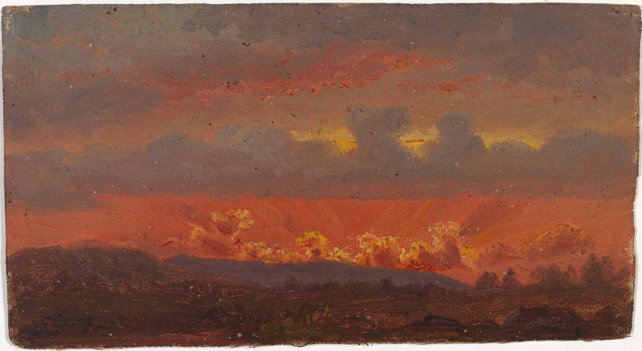 Utan titel, 1876. av Jasper Francis Cropsey