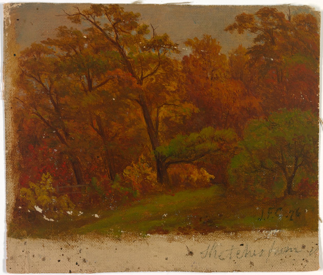 Utan titel, 1876. av Jasper Francis Cropsey