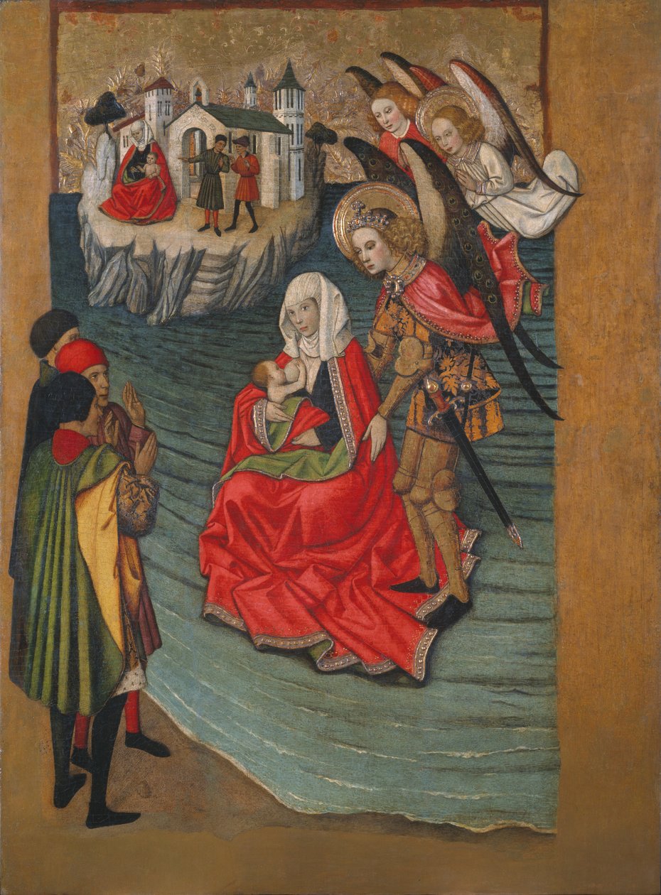 Miraklet på Mont Saint-Michel av Jaume Huguet