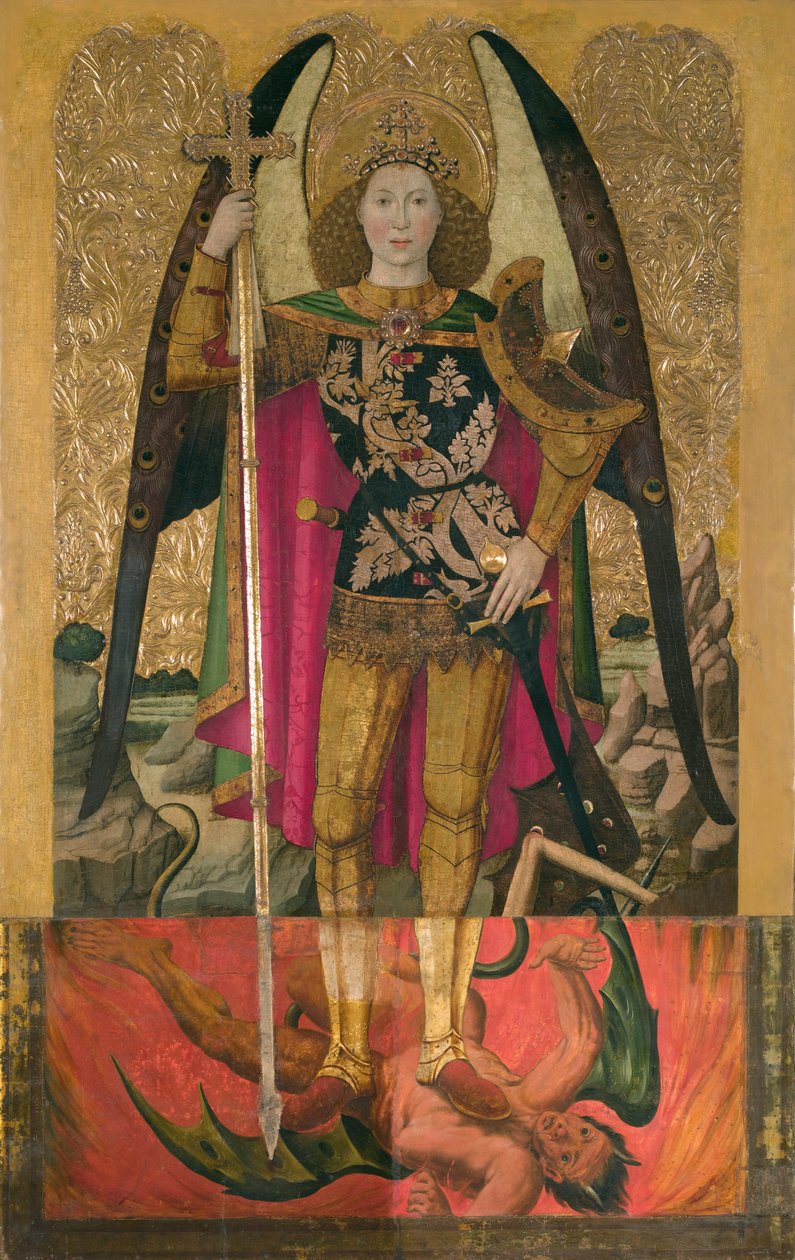 Sankt Mikael av Jaume Huguet