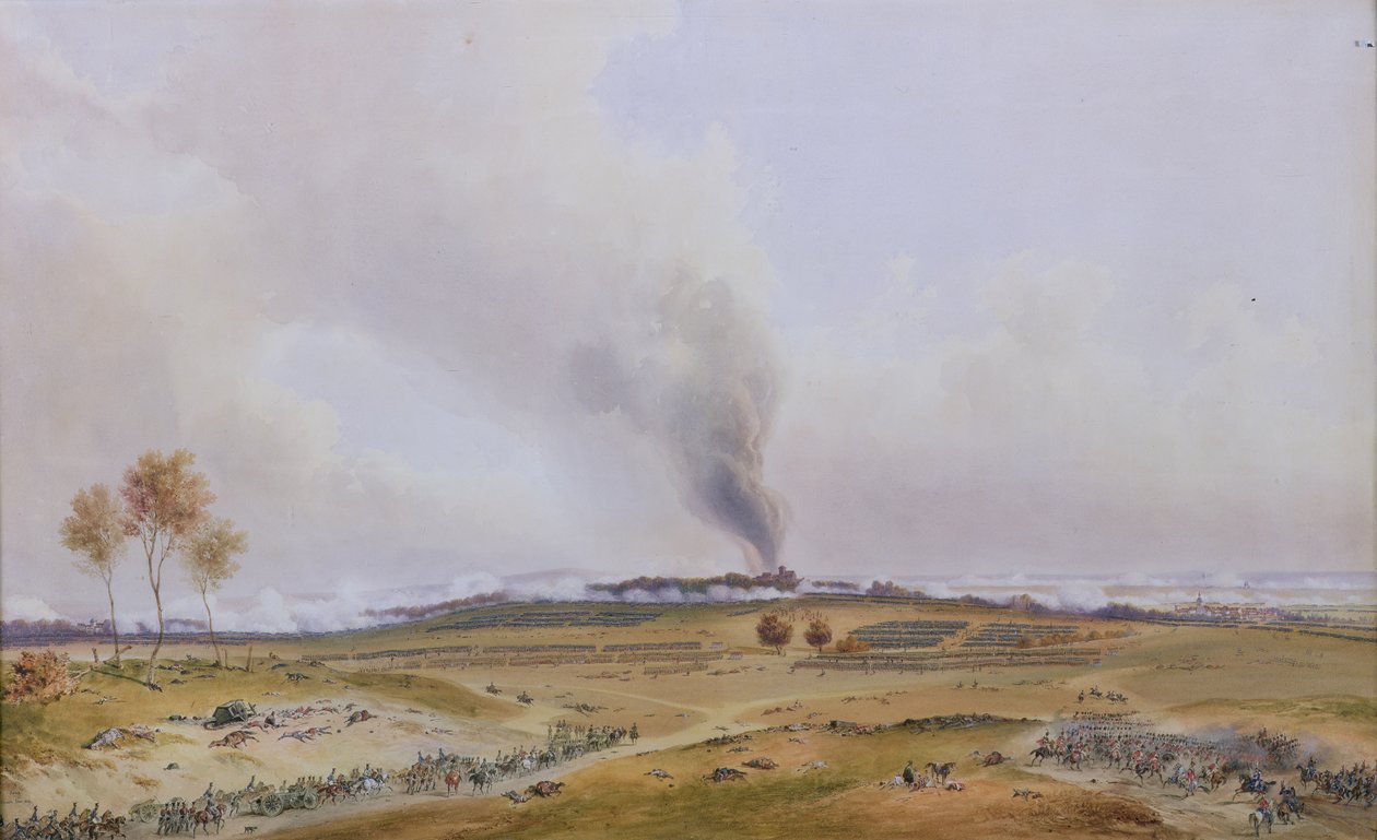 Slaget vid Iena, 14 oktober 1806, 1836 av Jean Antoine Simeon Fort