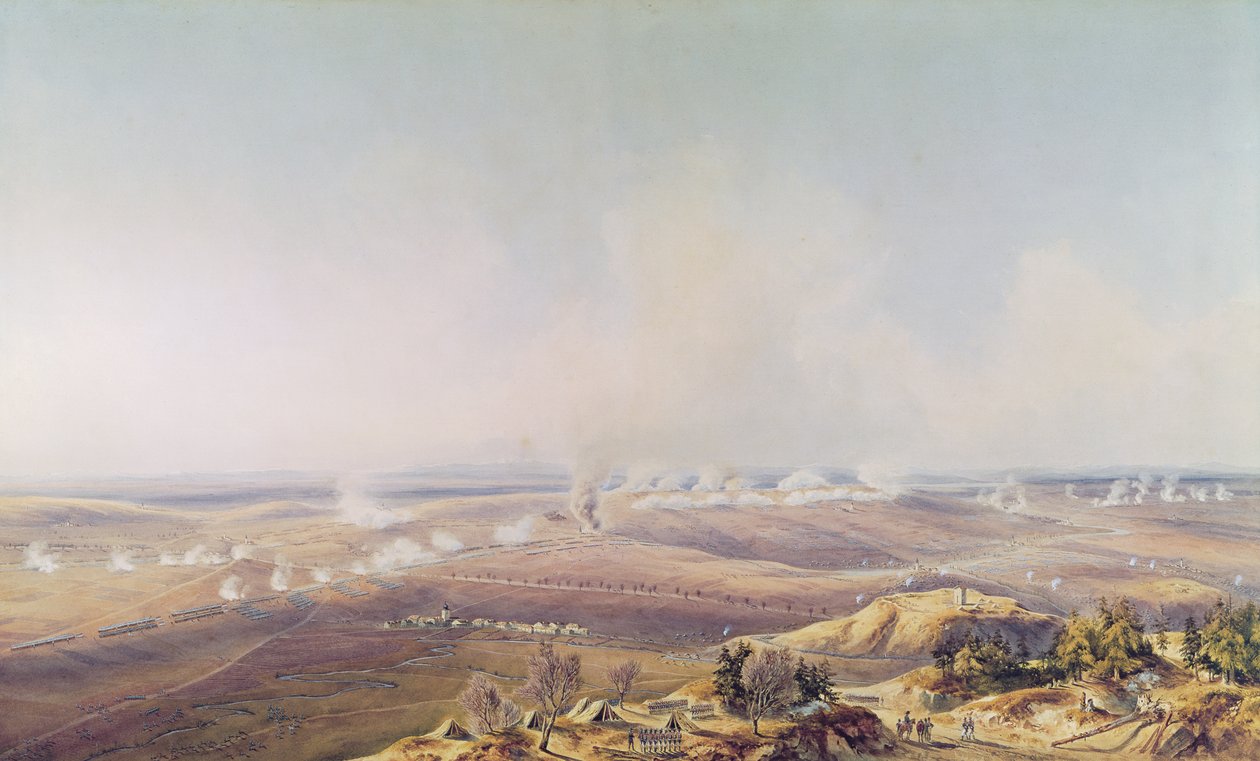 Slaget ved Austerlitz, 2. december 1805, ti klokken, 1835 sverige av Jean Antoine Simeon Fort