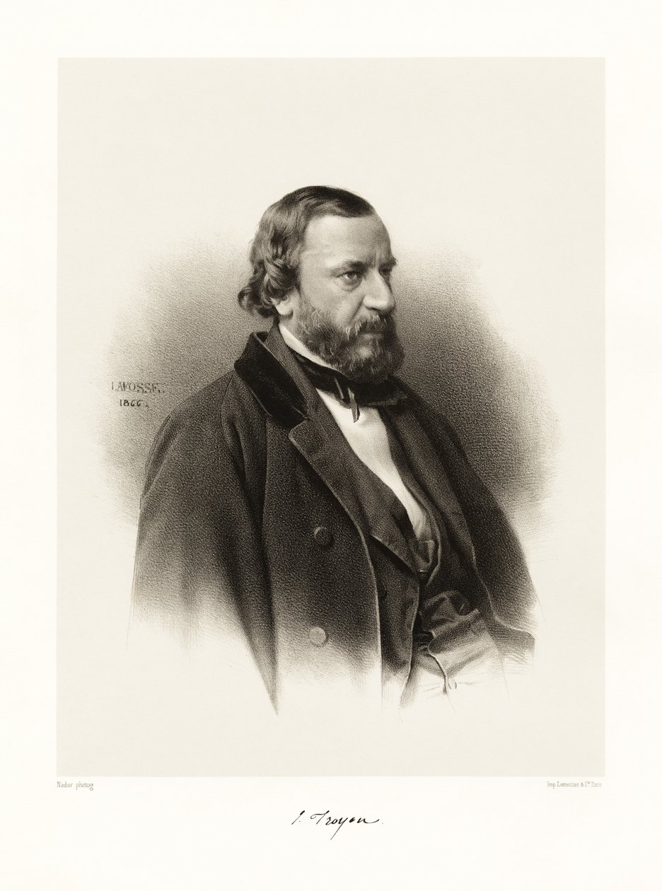 Constant Troyon, 1865-66 av Jean Baptiste Adolphe Lafosse