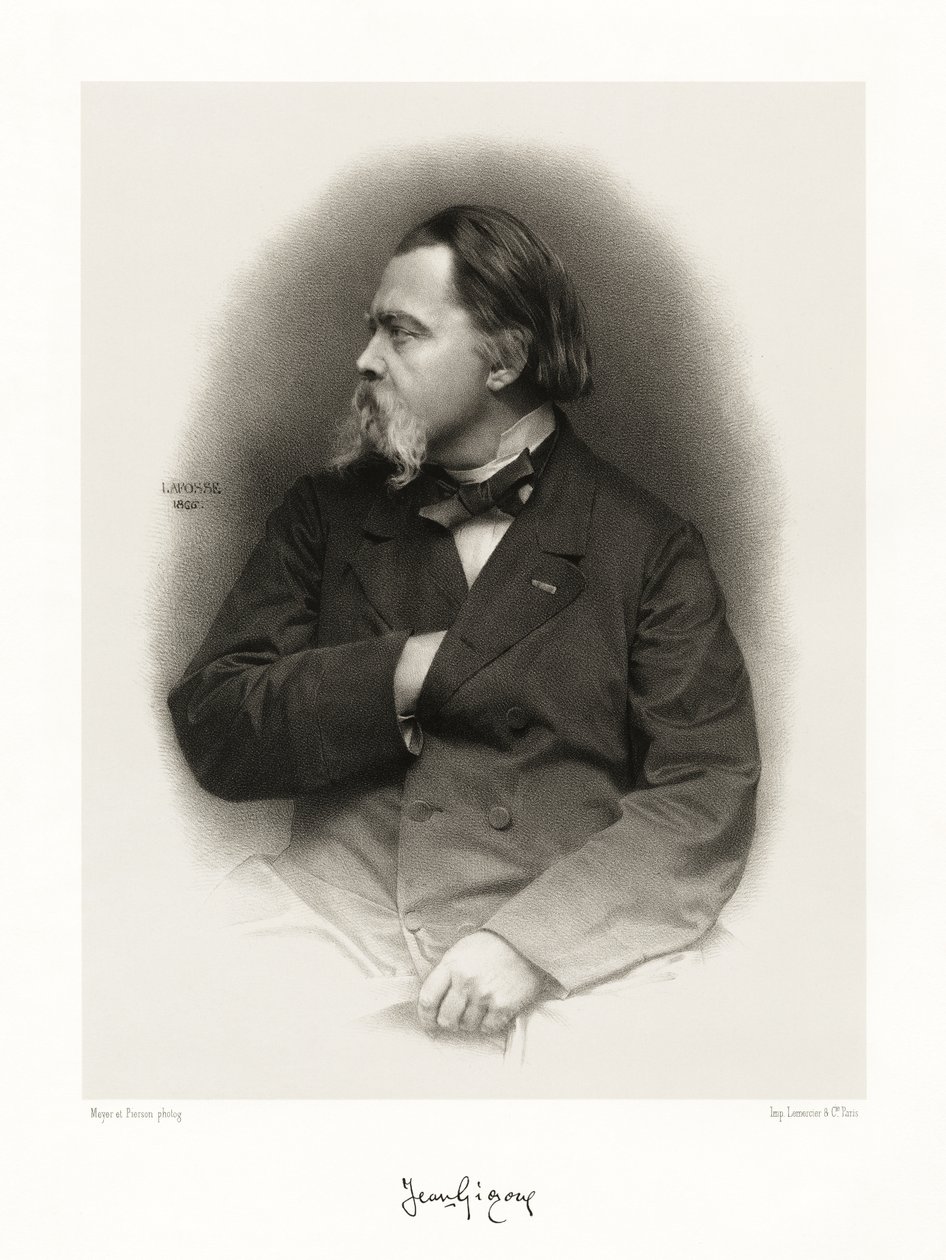 Jean Francois Gigoux av Jean Baptiste Adolphe Lafosse