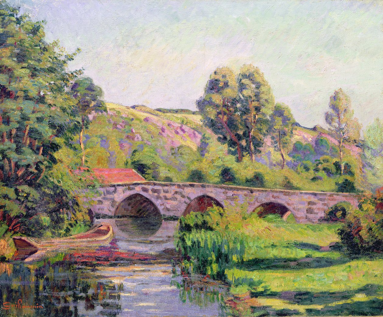 Bron i Boigneville, c.1894 av Jean Baptiste Armand Guillaumin