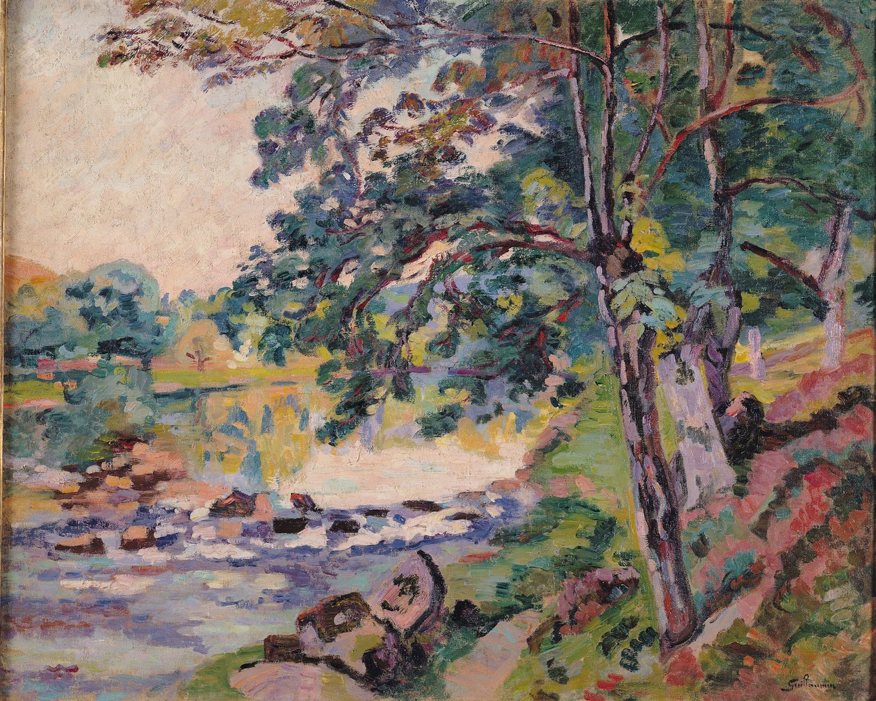 Creuse vid Genetin av Jean Baptiste Armand Guillaumin