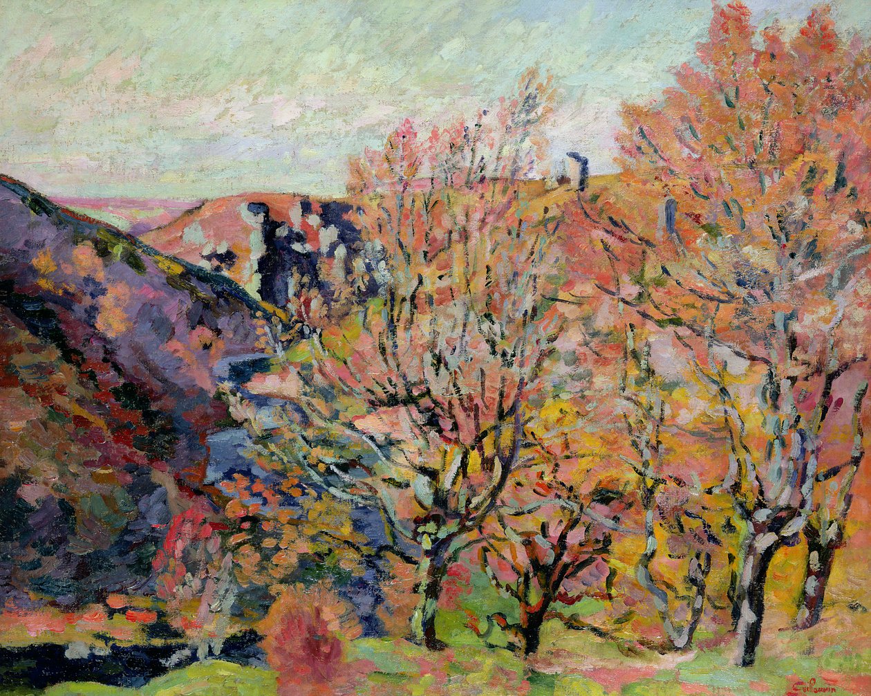 Sedelledalen i Crozant, c.1898 av Jean Baptiste Armand Guillaumin