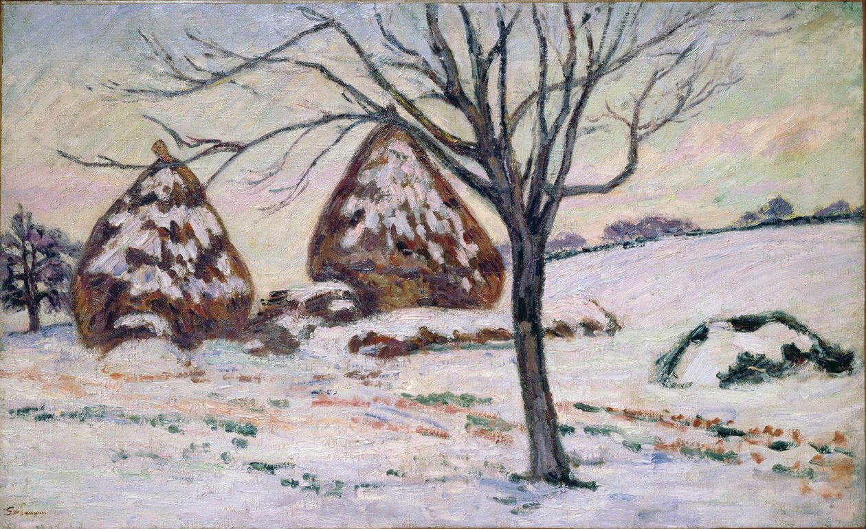Vinterljus av Jean Baptiste Armand Guillaumin