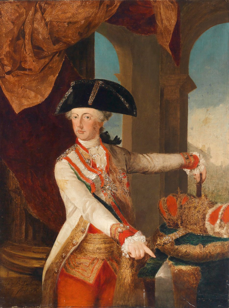 Kaiser Joseph II. (1741-1790) av Jean Baptiste Bellemans
