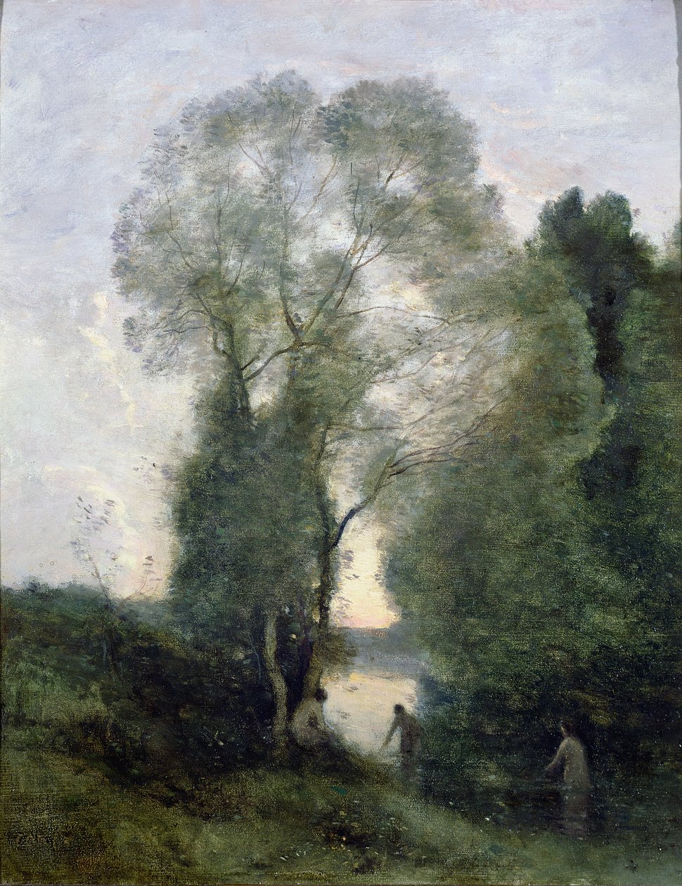 Simmare av Jean Baptiste Camille Corot