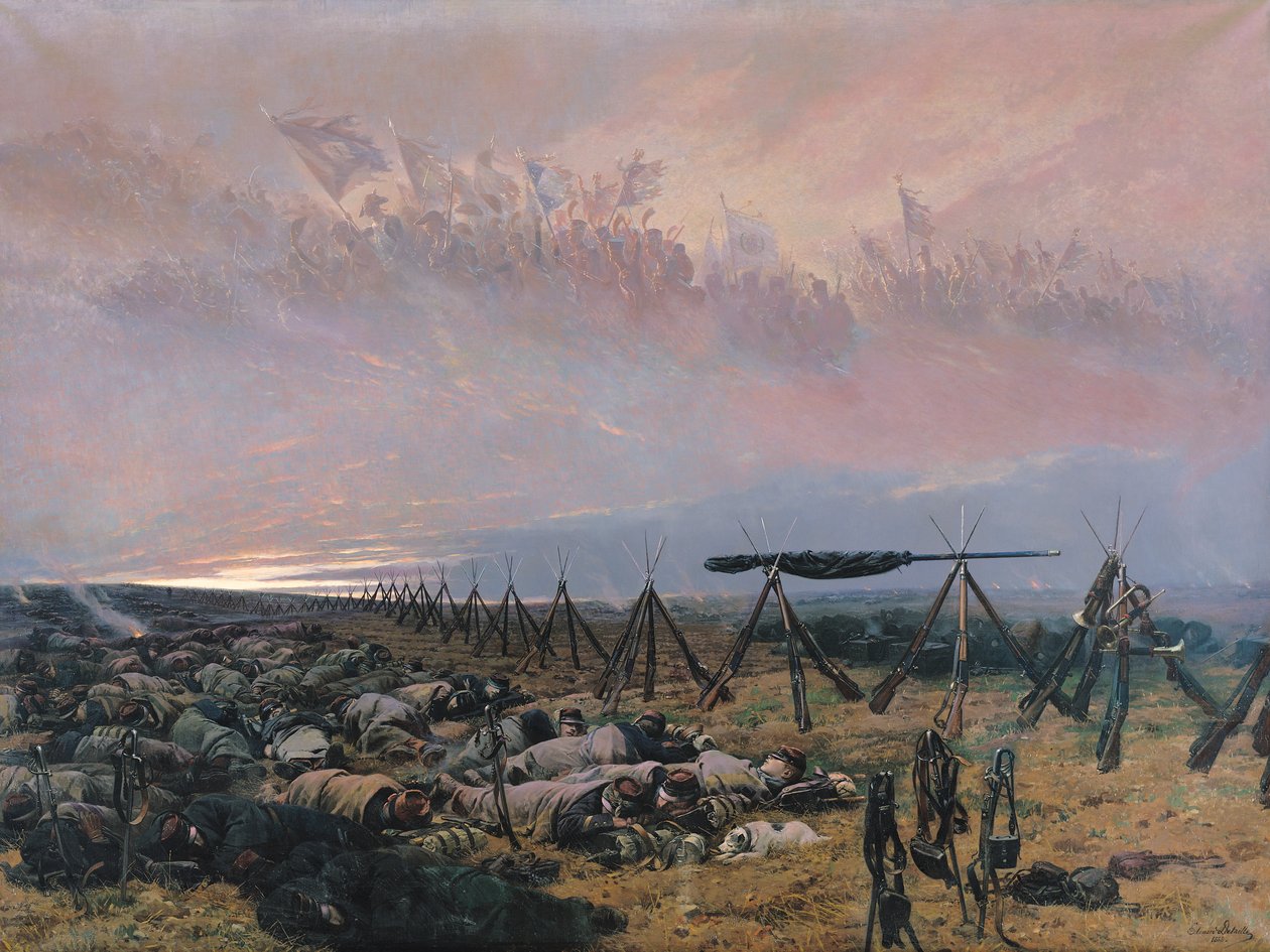 Drömmen, 1888 av Jean Baptiste Edouard Detaille