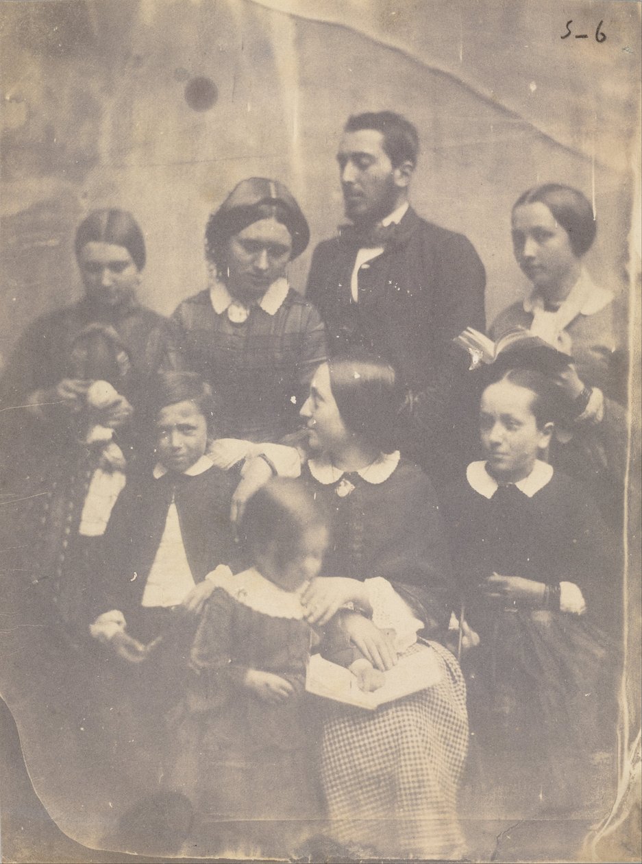 (Familjeporträtt) av Jean Baptiste Frénet