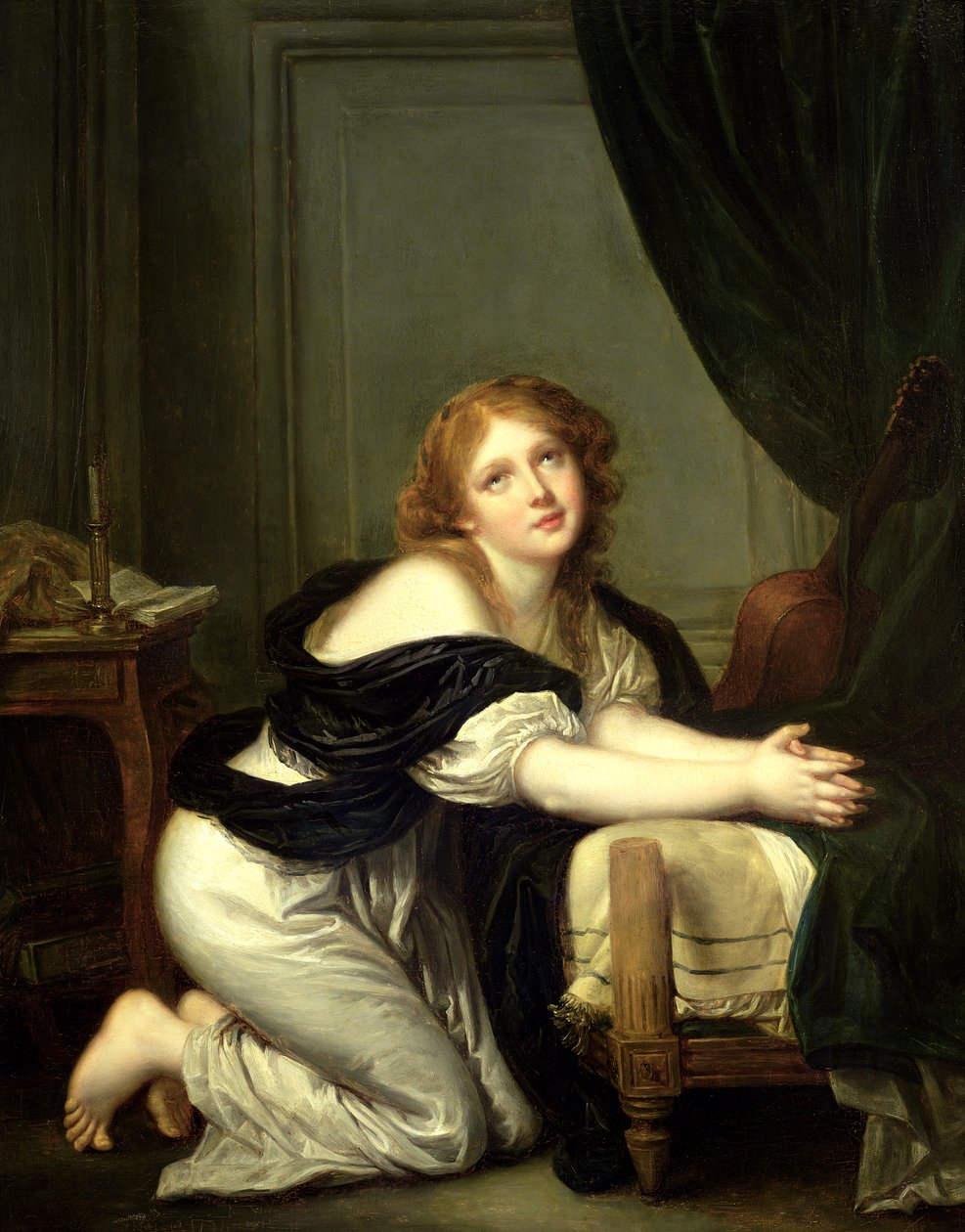 Morgonbön av Jean Baptiste Greuze