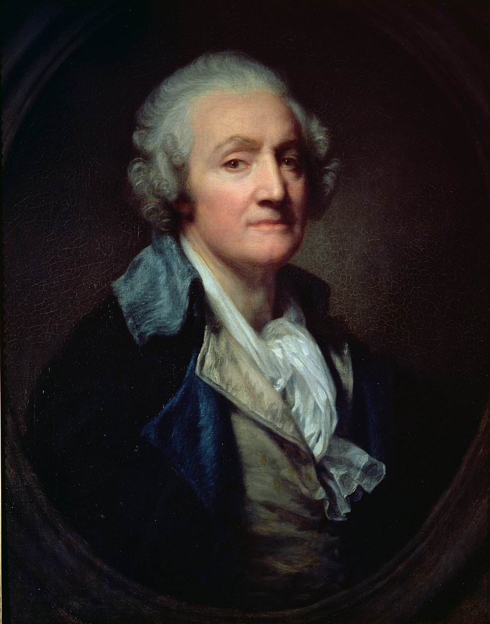 Självporträtt av Jean Baptiste Greuze