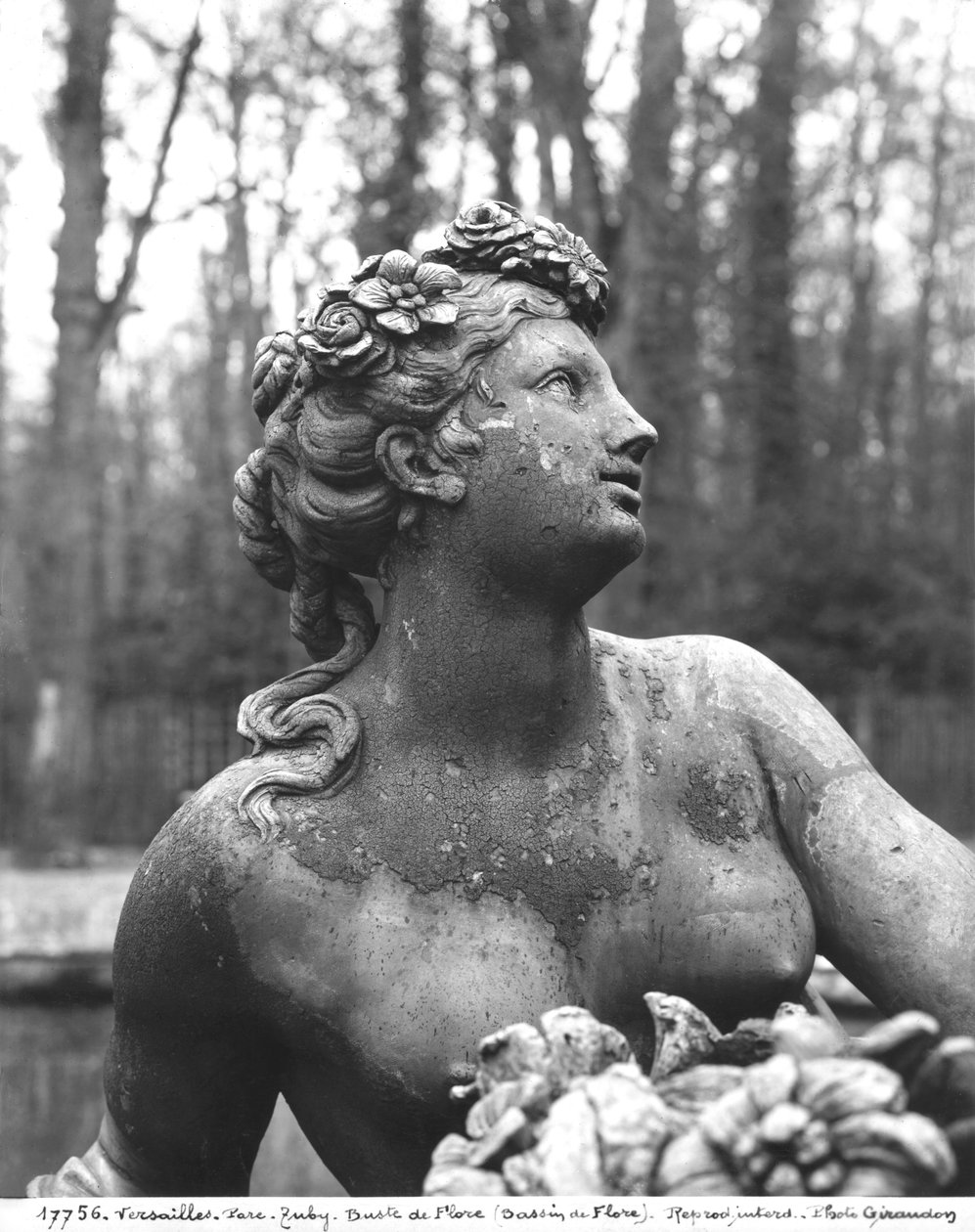 Flora (detalj, se även 252765) (brons) av Jean Baptiste I Tuby