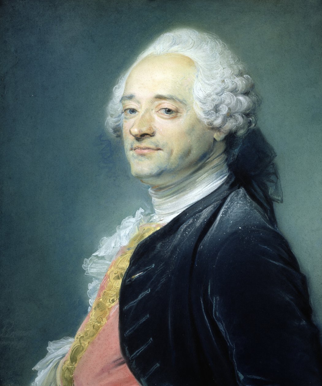 Porträtt av Maurice Quentin de la Tour (1704-88), 1750 (pastell på papper) av Jean Baptiste Perronneau