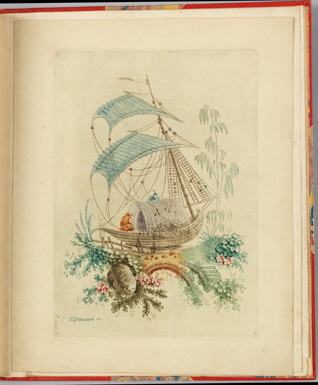 Ornamental Design av Jean Baptiste Pillement