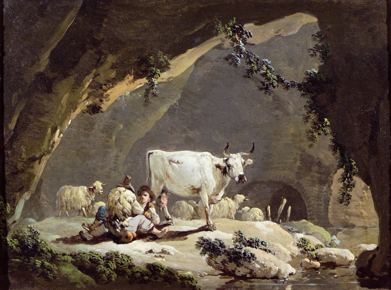 Dricksplatsen av Jean Baptiste Pillement