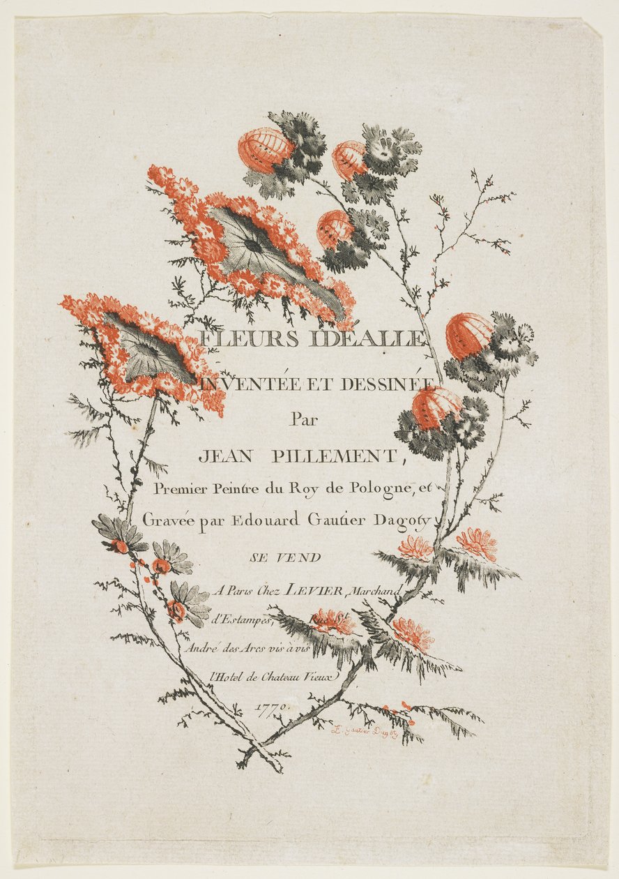 Titelsida, 1770 av Jean Baptiste Pillement