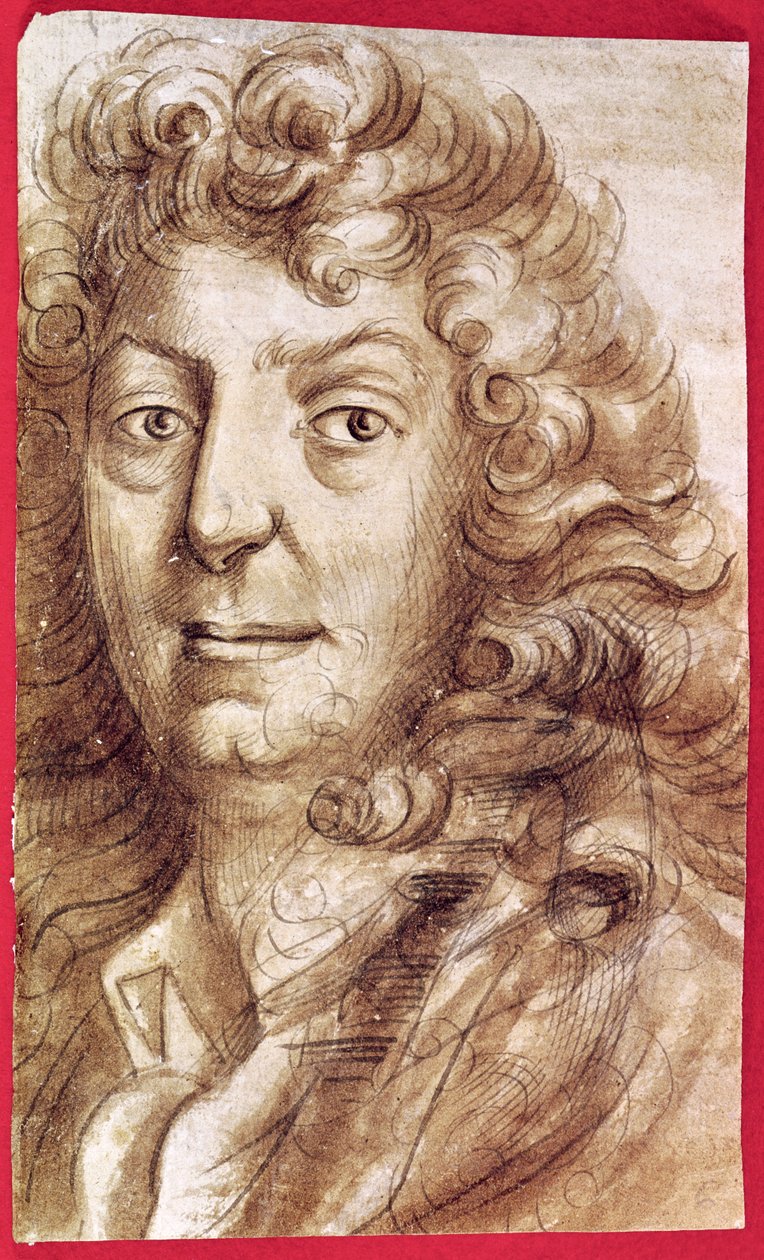 Jean Racine (1639-99) av Jean Baptiste Santerre