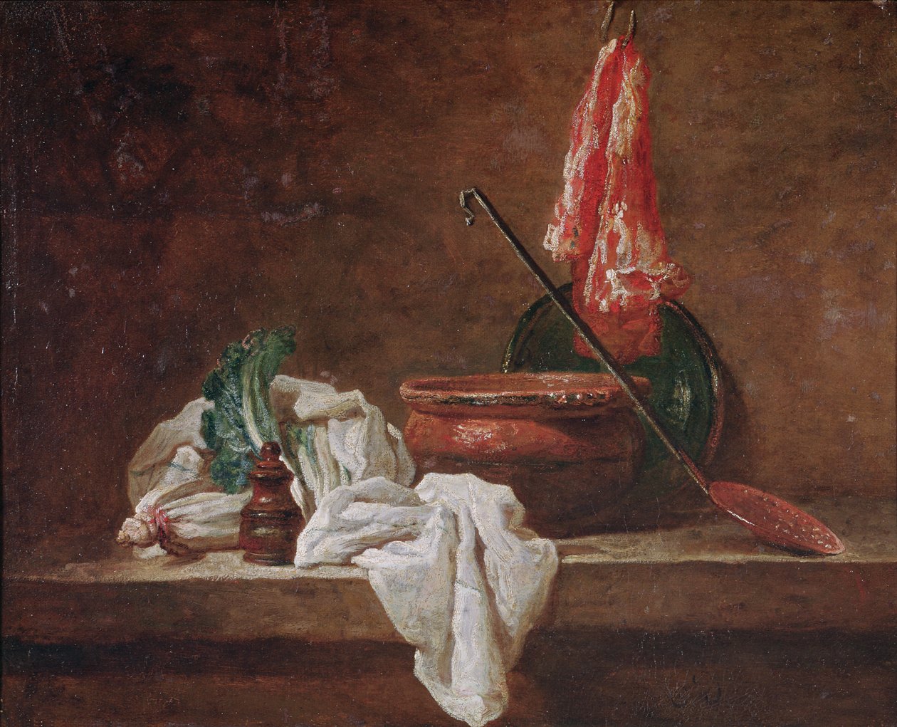 Stilleben av Jean Baptiste Simeon Chardin