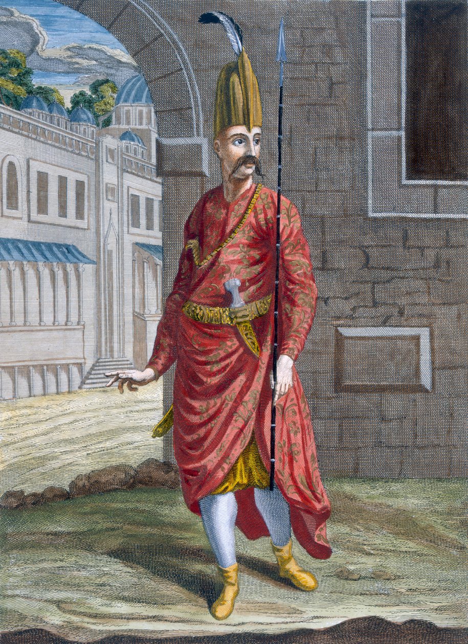 Peik, c.1708 av Jean Baptiste Vanmour