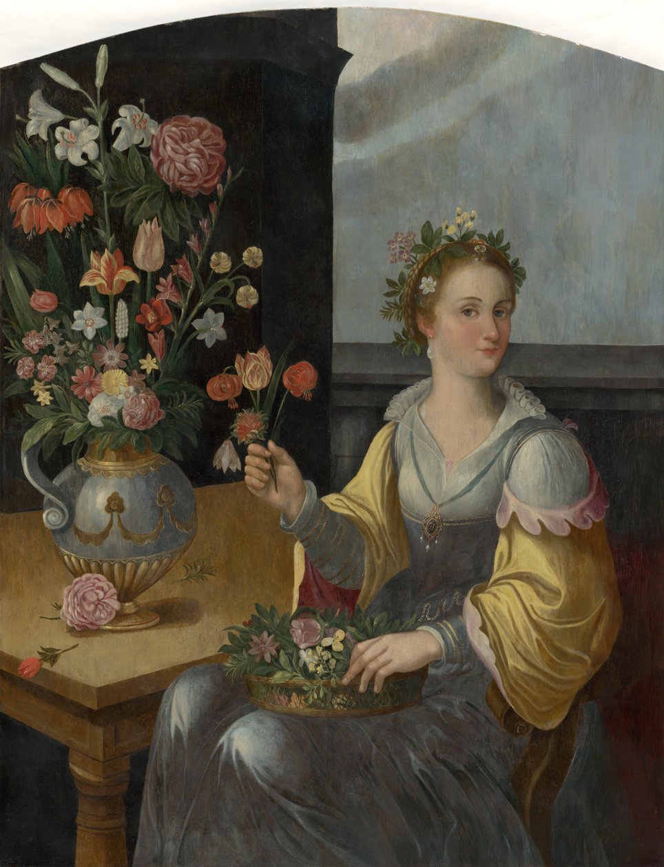 Allegori om Flora av Jean Baptiste de Saive I