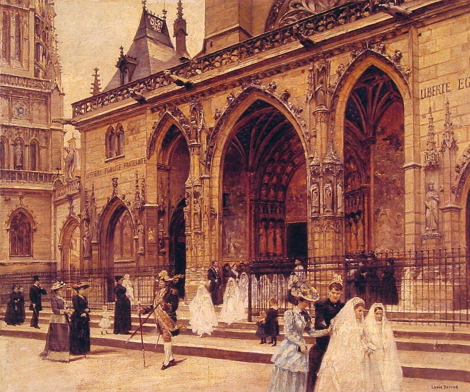 First Communion av Jean Beraud