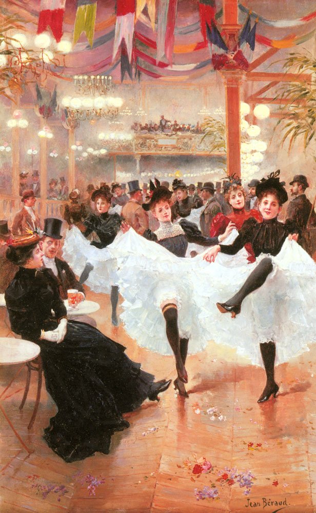 Le Cafe de Paris av Jean Beraud
