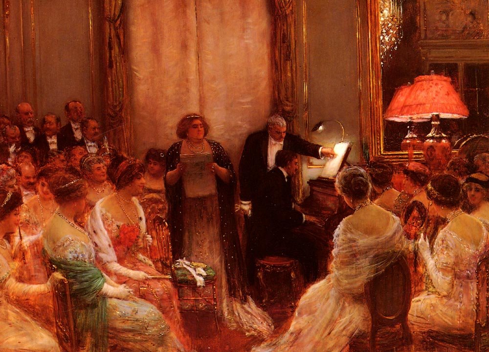 Tecken av Jean Beraud
